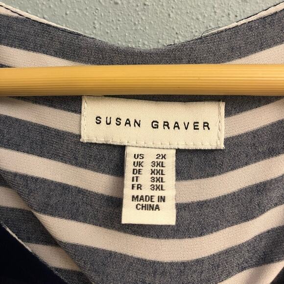 Susan Graver Flowy Tank Top - Picture 5 of 5